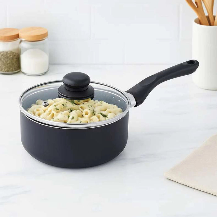 Wilson Sauce Pan With Lid Dia18Cm - Black