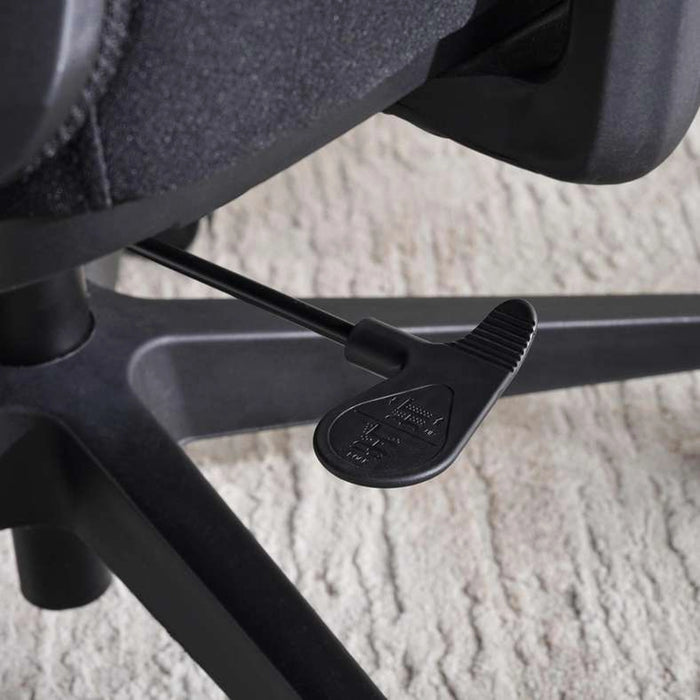 Winger Office High Back Chair Mesh And Fabric-Black