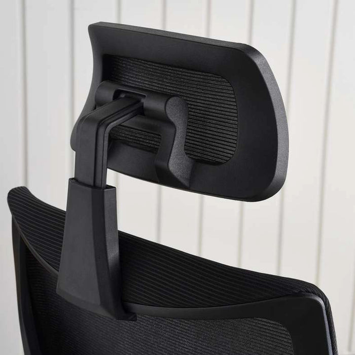 Winger Office High Back Chair Mesh And Fabric-Black