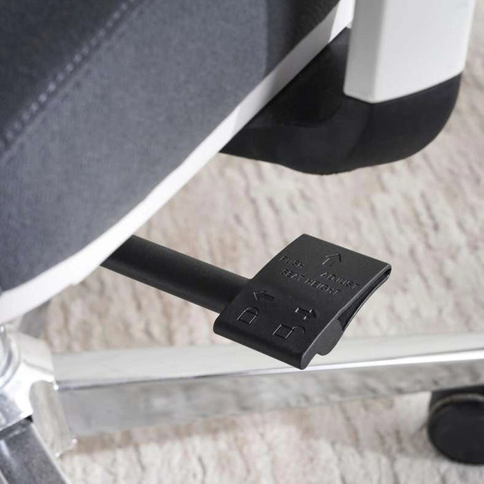 Winger Office High Back Chair With Adjustable Armrest - Dark Grey
