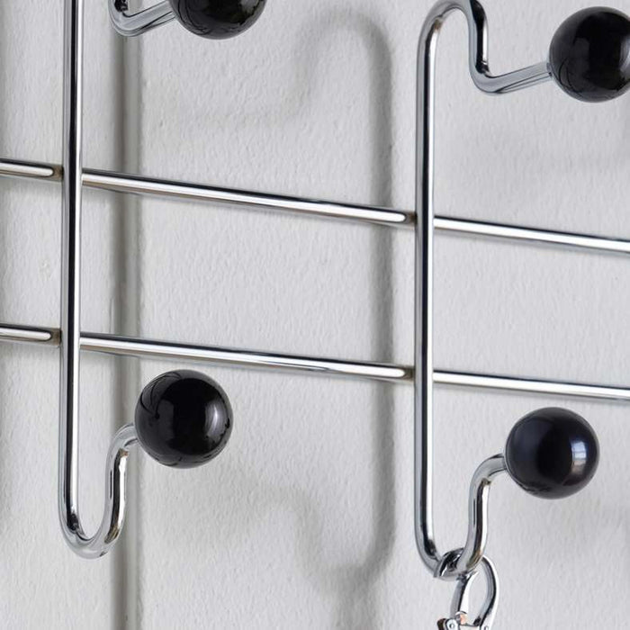 Winslow Wall Mounted Hooks With 10 Knobs 53X14X17.5Cm -Chrome