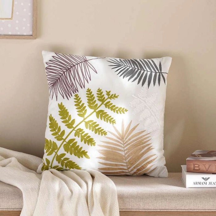 Winsor Printed Filled Cushion 45X45Cm - Cream