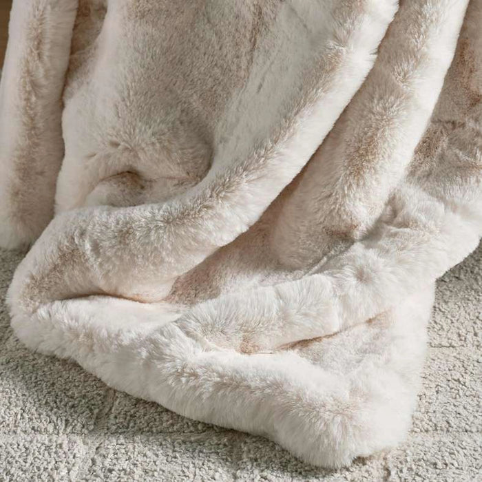 Winston Supersoft Fur Blanket 150X200Cm - Stone White