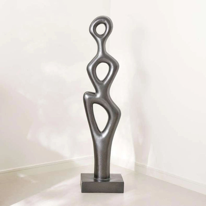 Winto Polyresin Decor Sculpture 40X30X164.5Cm - Black