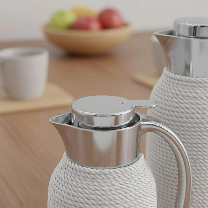 Wira 2-Piece Vacuum Flask 600Ml + 1L -Chrome