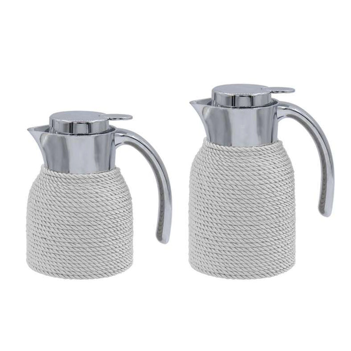 Wira 2-Piece Vacuum Flask 600Ml + 1L -Chrome