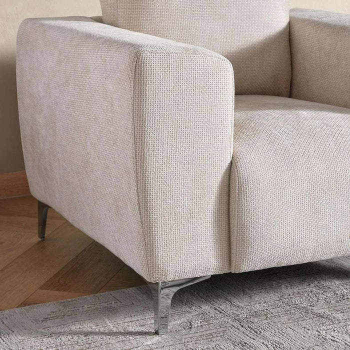 Wishper Single Seater Sofa - Grey