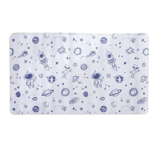 Wonder Space Anti-Skid Tub Mat 40X70cm-Blue Pan Home