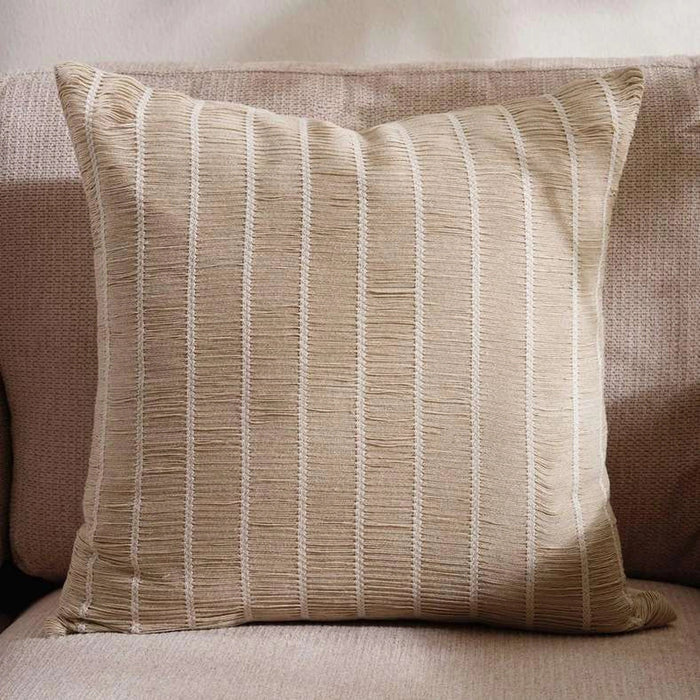 Woodstock Textured Cushion Cover - Beige Pan Home