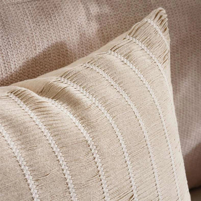 Woodstock Textured Cushion Cover - Beige Pan Home