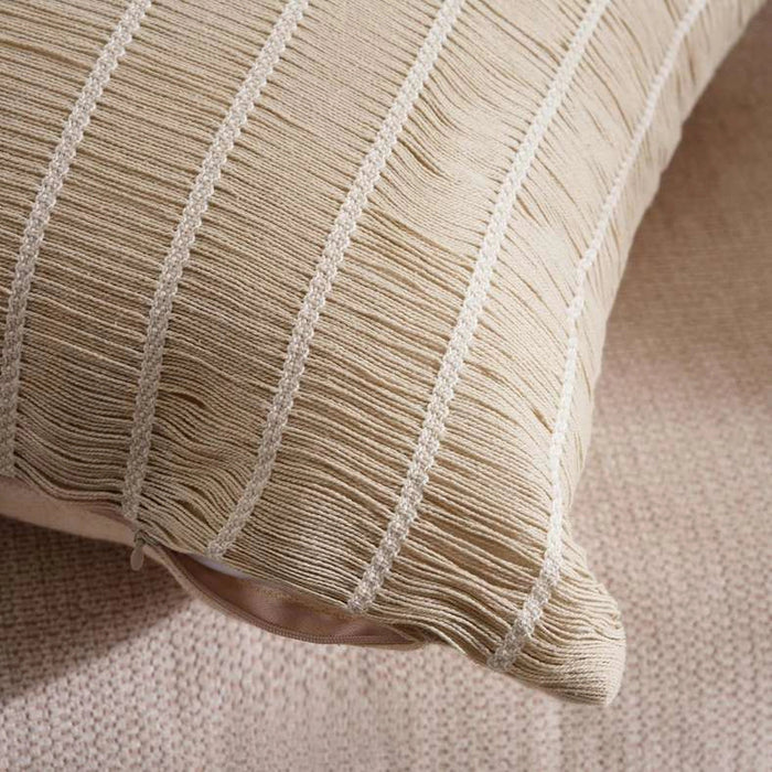 Woodstock Textured Cushion Cover - Beige Pan Home