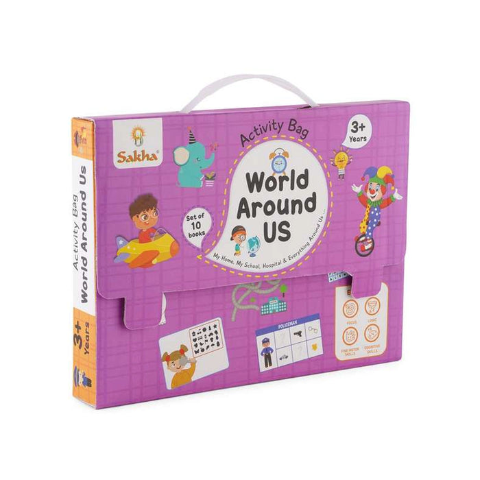 World Around Us Bag Of 10-Piece Activity Book