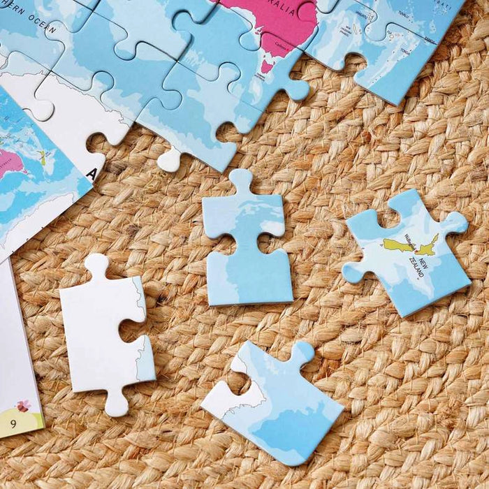 World Book And 100 Piece Jigsaw Puzzle 27.5X19X4.5Cm - Multi