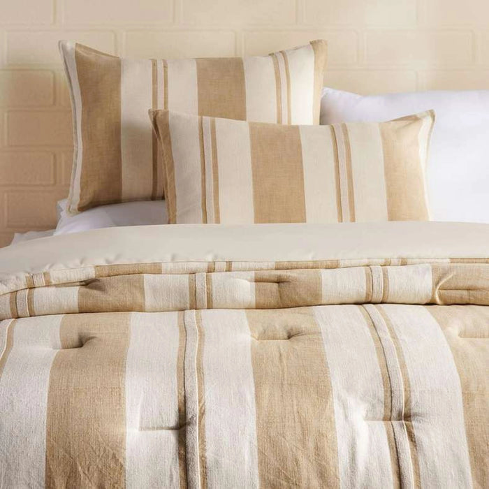 Woven Dreams 3-Piece Full Comforter Set 160X240Cm - Ochre
