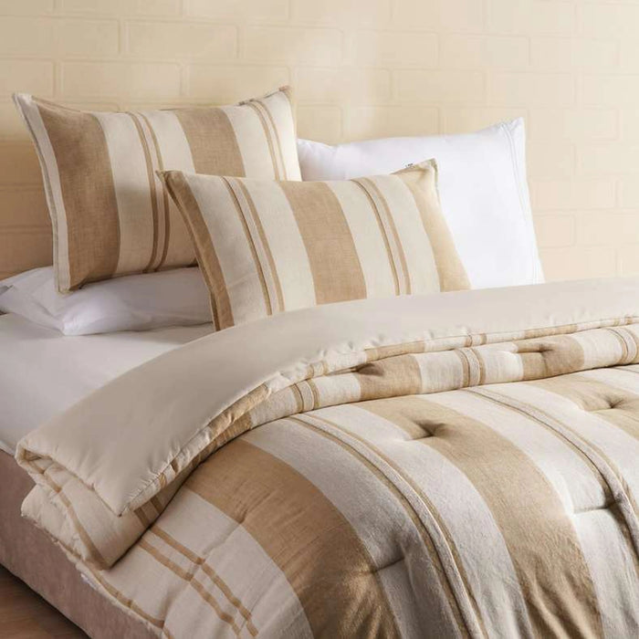 Woven Dreams 3-Piece King Comforter Set 240X260Cm - Ochre
