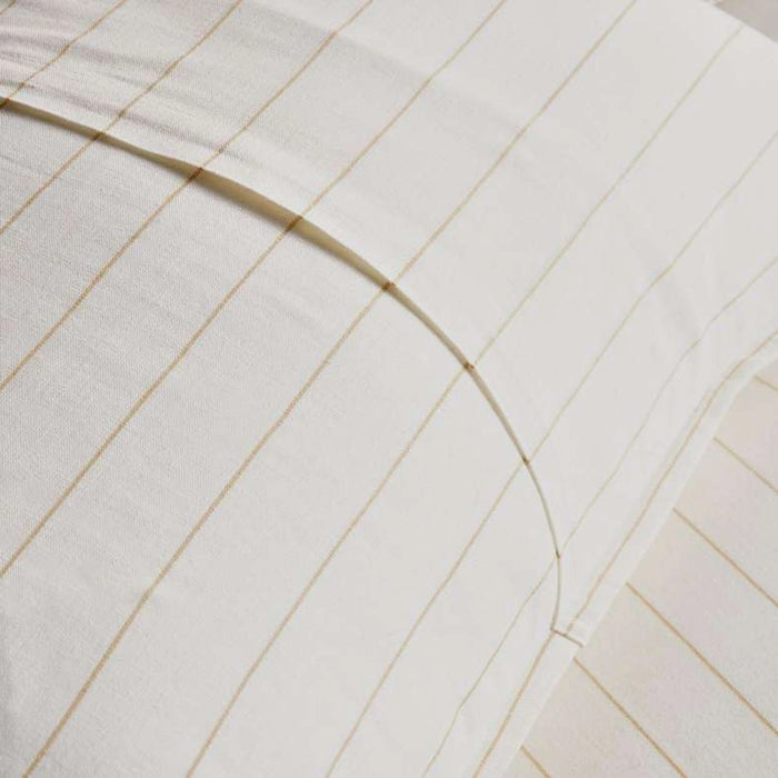 Woven Dreams 3-Piece King Duvet Cover Set 230X220Cm - Ochre