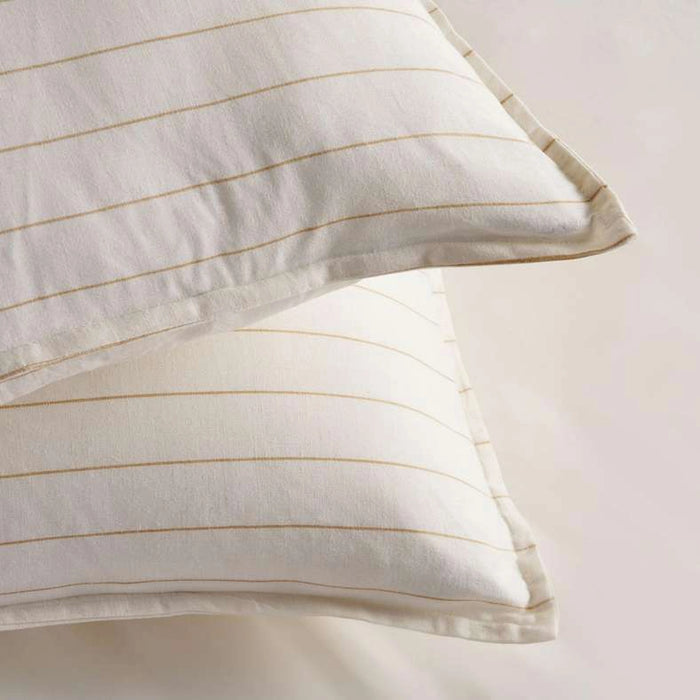 Woven Dreams 3-Piece King Duvet Cover Set 230X220Cm - Ochre