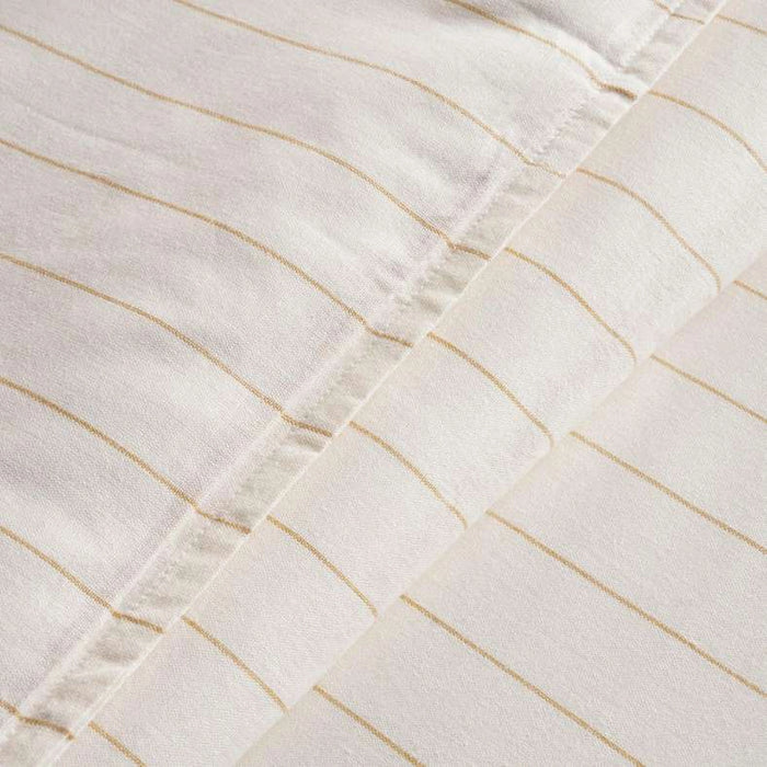 Woven Dreams 3-Piece Super King Duvet Cover Set 260X220Cm - Ochre