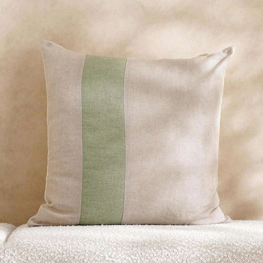 Woven Dreams Down Alt Filled Cushion 50X50Cm - Sage PAN HOME
