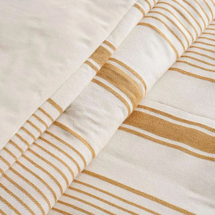 Woven Dreams Lane 3-Piece King Comforter Set 240X260Cm - Ochre