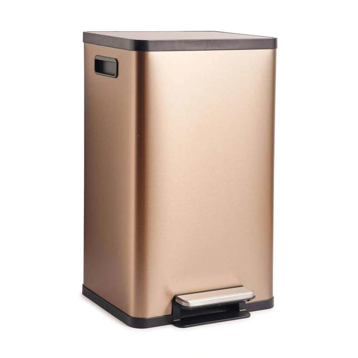 Wren Pedal Waste Bin Fingerprint Resistant 50L 40X35.4X66.5Cm - Champagne