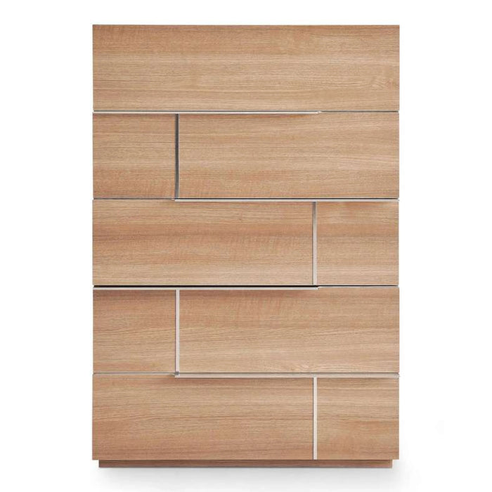Wrenley Chest Of 5 Drawer - Beige