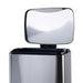 Wulfric 30L Pedal Bin - Chrome Pan Home