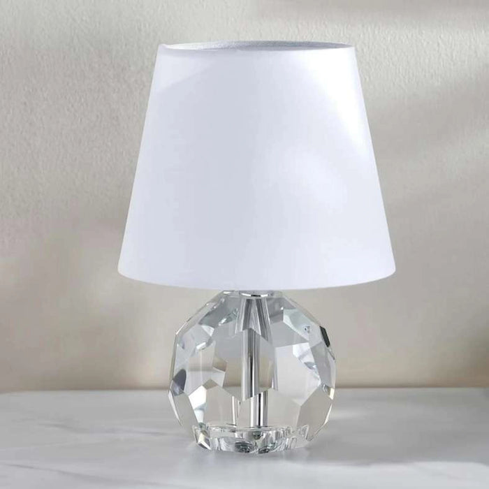 Yager E27 Crystal Table Lamp 20X30.5Cm - Clear