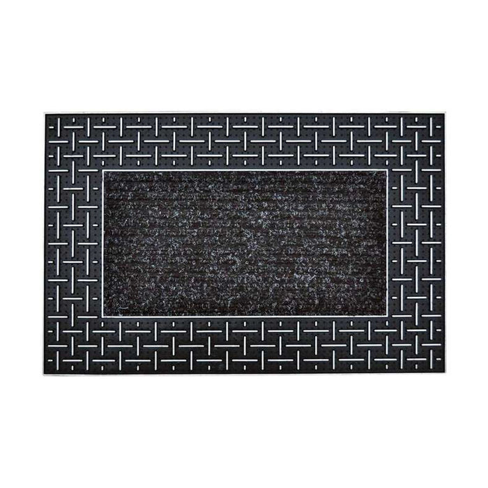 Yana Pvc Door Mat 45X70Cm - Silver