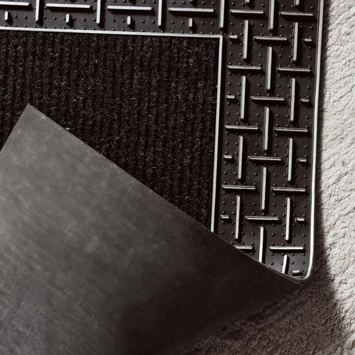 Yana Pvc Door Mat 45X70Cm - Silver