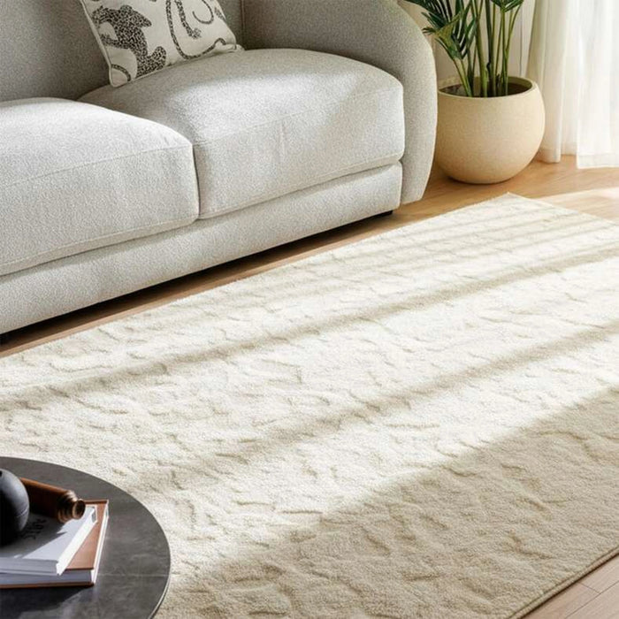 Yhumi Super Soft Shaggy Rug 160X230Cm - Ivory
