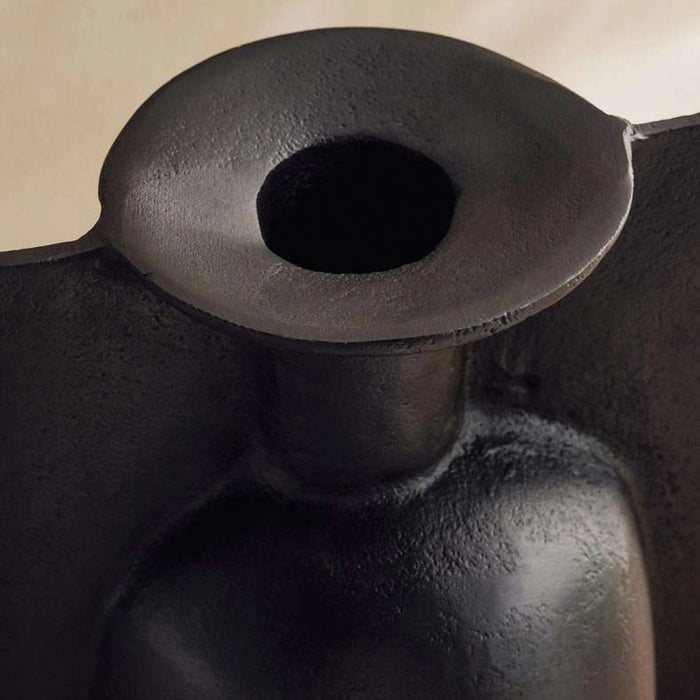Yoana Metal Vase 17X23X28Cm - Black