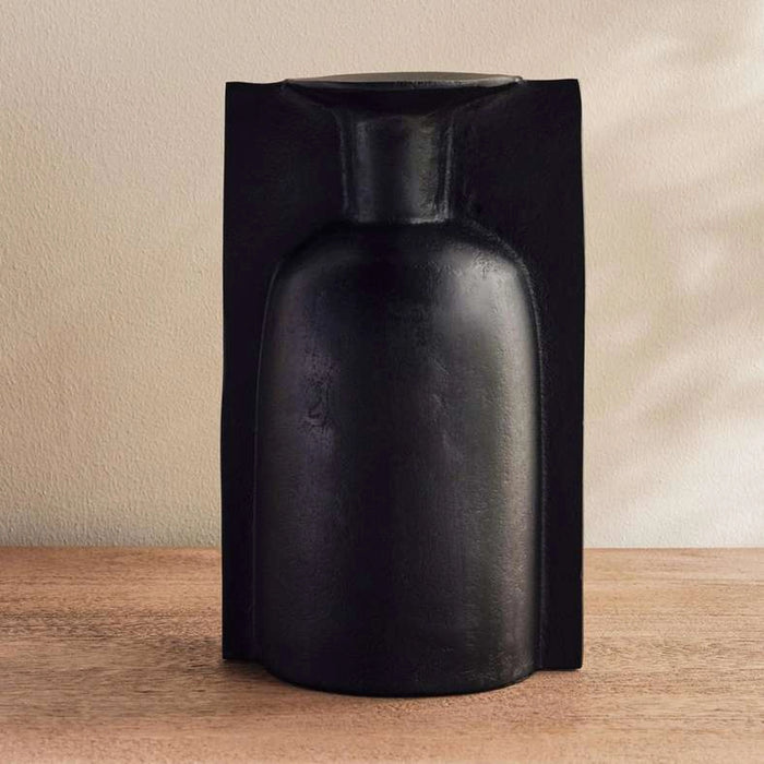 Yoana Metal Vase 17X23X28Cm - Black