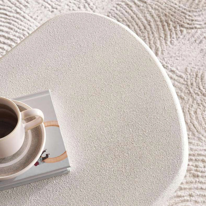 Yola End Table - Off White