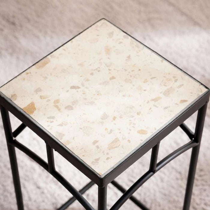 York 3 Pc Set Square Planter Stand 28X28X70Cm, 23X23X60Cm, 18X18X50Cm - Natural
