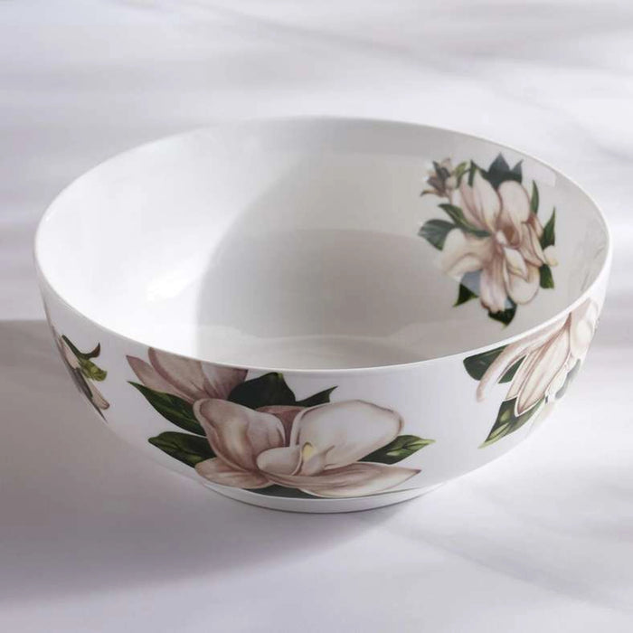 Yulania New Bone China Vegetable Bowl Dia21Cm -White
