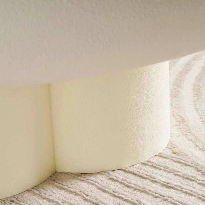 Yureka Round Coffee Table - Off White