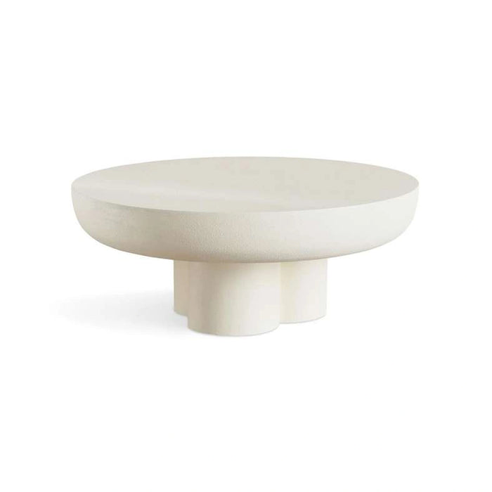 Yureka Round Coffee Table - Off White