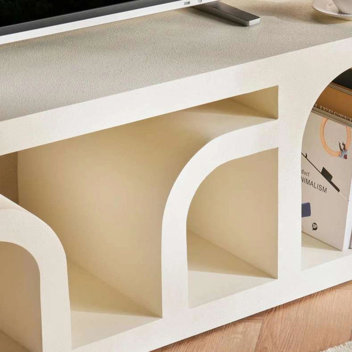 Yureka Tv Unit Upto 60 Inches - Off White