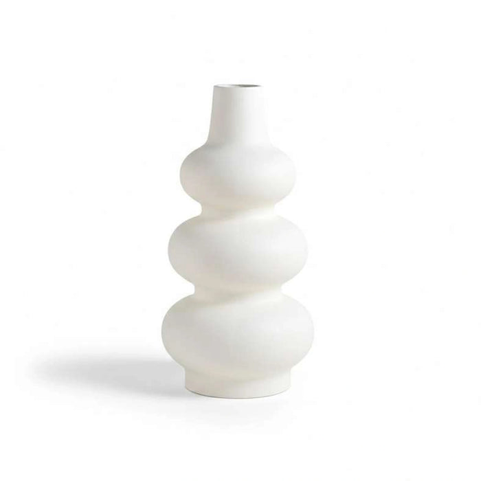 Yves Fibre Glass Vase 35X35X66.5Cm - White