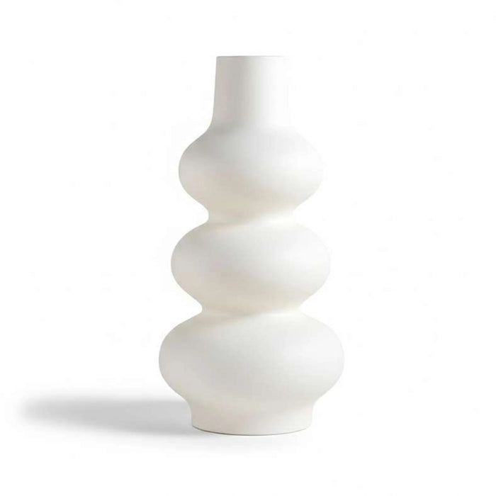 Yves Fibre Glass Vase 41X41X79Cm - White