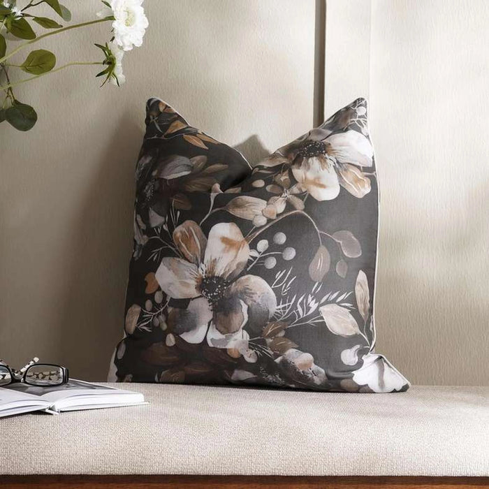 Zafira Printed Filled Cushion 50X50Cm-Anthracite