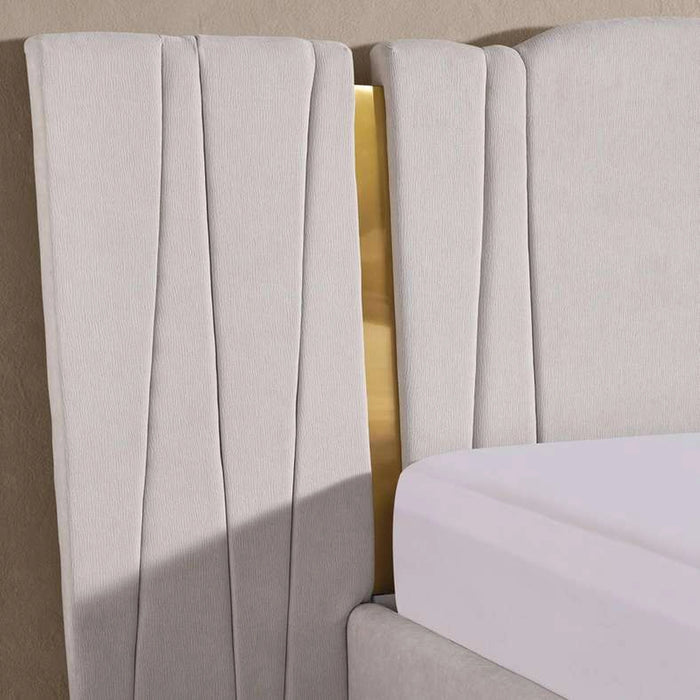 Zainab King Bed 180X200 - Beige