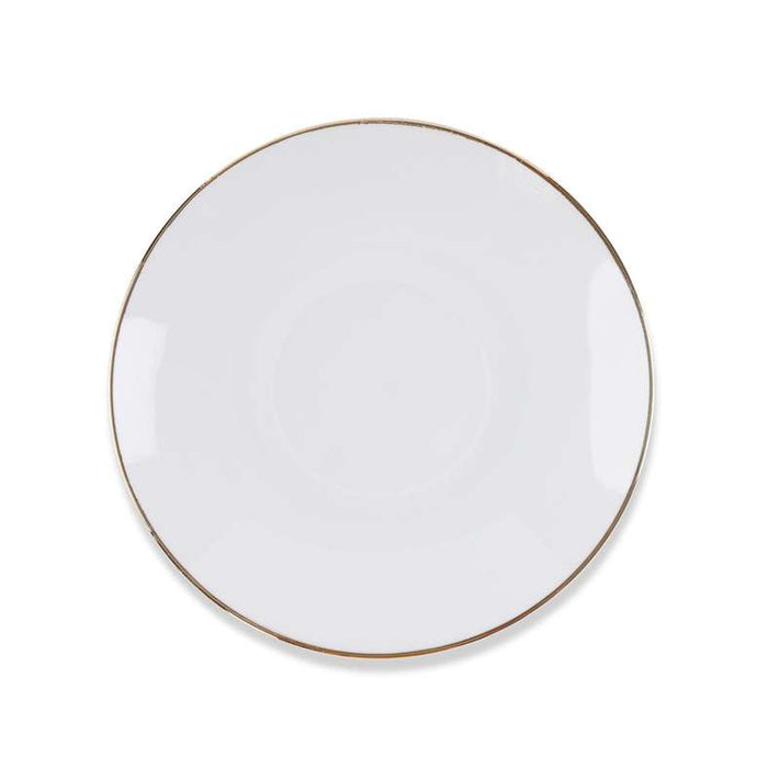 Zamora 12- Piece Tea Cup Saucer 140Ml - White