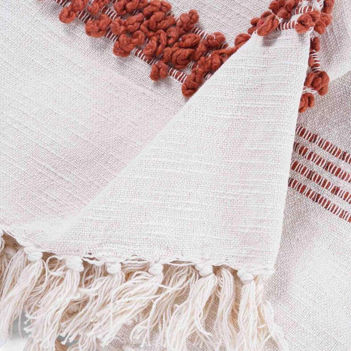 Zanita Woven Throw 130X170Cm - Natural