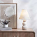 Zariya E27 Table Lamp - Cream Pan Home
