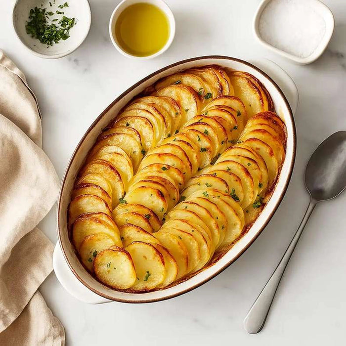 Zaryab Oval Baking Dish 1.3L - White