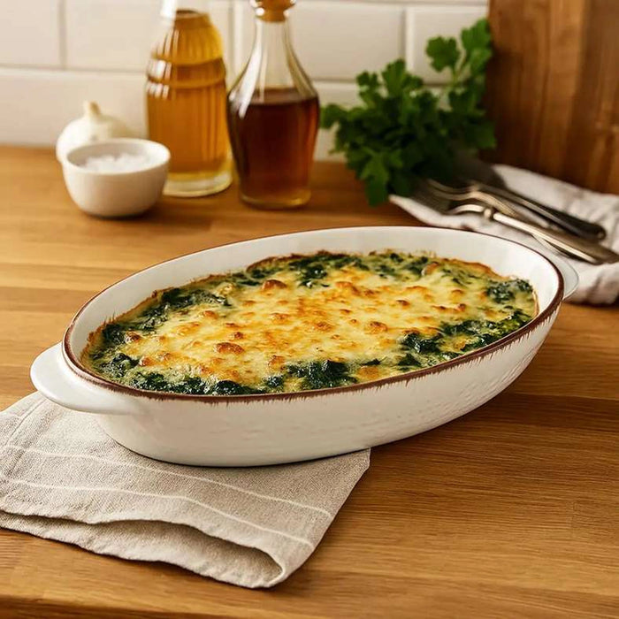 Zaryab Oval Baking Dish 2.7L - White