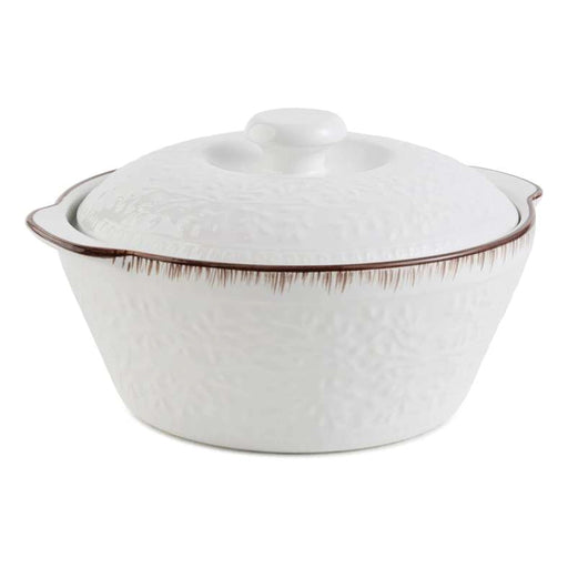 Zaryab Round Casserole 2L - White PAN HOME