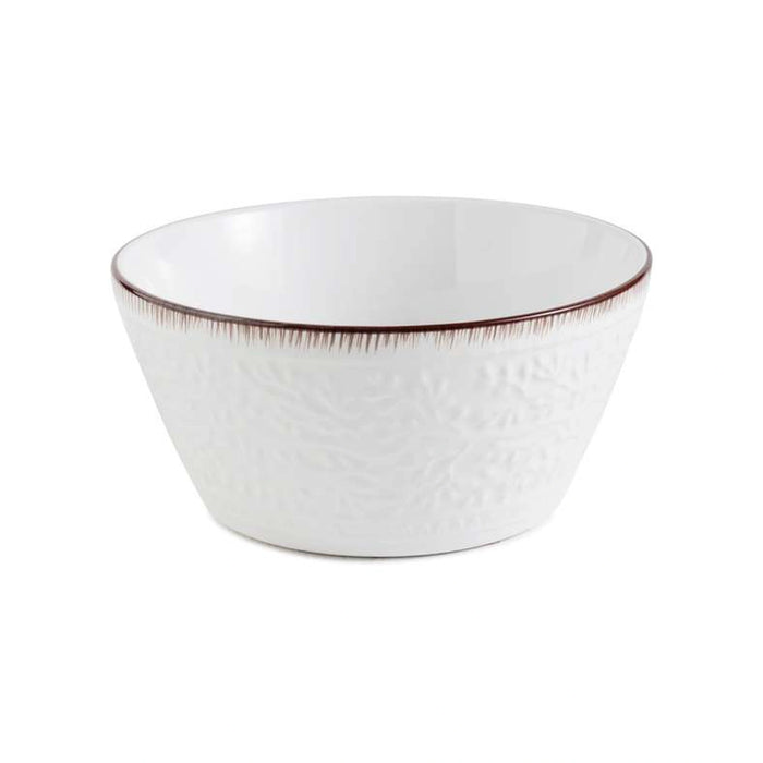Zaryab Serving Bowl Dia20X9Cm - White